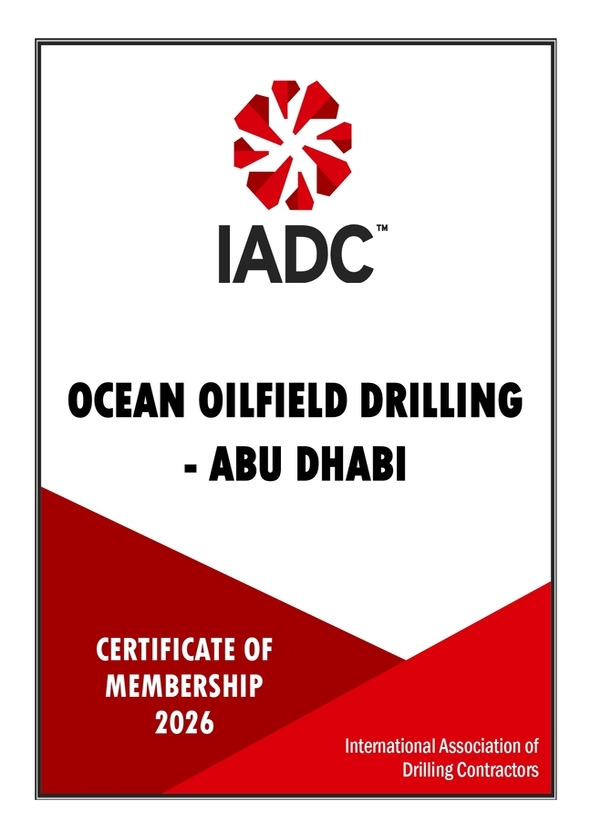 iadc certificate - abu dhabhi