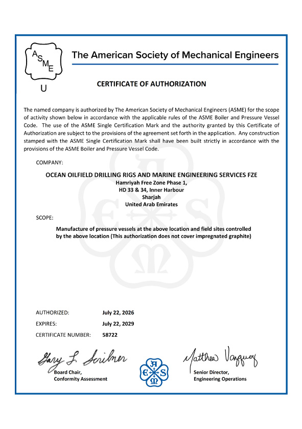 American society of mechanical engineers