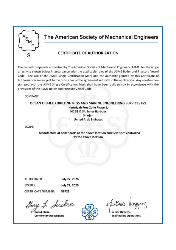 American society of mechanical engineers